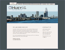 Tablet Screenshot of hueyfirm.com